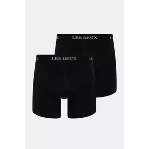 Les Deux boxeri 2-pack bărbați, culoarea negru, LDM960006 imagine