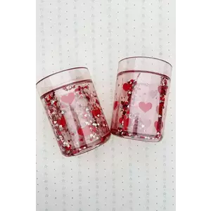 Konges Sløjd cană pentru bebeluși 2 PACK GLITTER CUPS 2-pack KS103370 imagine