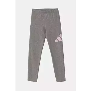 adidas leggins copii culoarea gri, cu imprimeu, JC9631 imagine