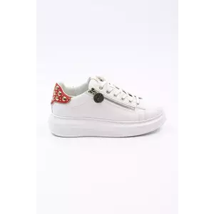 Karl Lagerfeld sneakers din piele KAPRI culoarea alb, KL62527F imagine