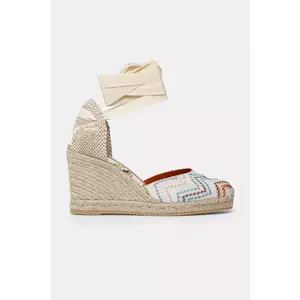 Missoni espadrile Eva 80 toc pana, MWB008_081 imagine