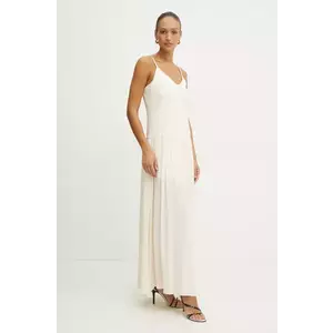 Forte Forte rochie culoarea bej, maxi, evazați, 13560.my dress imagine