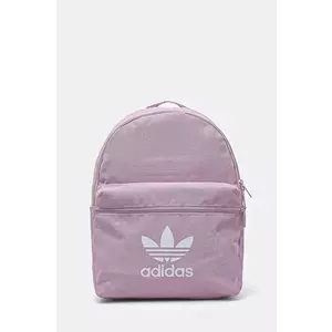 adidas Originals rucsac Adicolor femei, culoarea violet, mare, cu imprimeu, JI9433 imagine