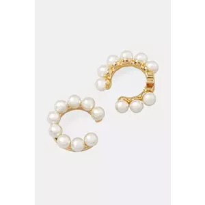 Tory Burch cercel Kira Pearl Ear Cuff Set 2-pack 164619-137 imagine