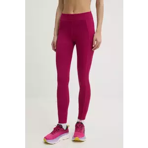 Reebok leggins de antrenament LUX Collection culoarea roz, uni, 100214323 imagine