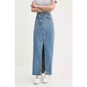 Karl Lagerfeld Jeans fustă din denim maxi, creion, A1W12009 imagine