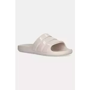 adidas papuci Adilette Flow culoarea bej, JP5684 imagine