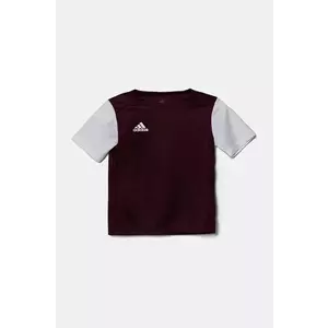 adidas Performance tricou copii culoarea violet, cu imprimeu, DP3224 imagine