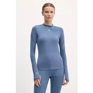 adidas by Stella McCartney longsleeve de antrenament TruePurpose cu turtleneck, JI5222 imagine