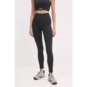 Hummel leggins de antrenament Alive culoarea negru, uni, 228083 imagine