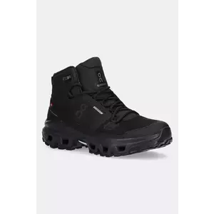 ON running sneakers Cloudrock Mid Wp femei, culoarea negru, 3WF10131043 imagine