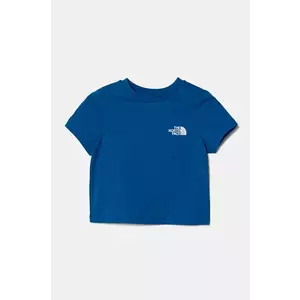 The North Face tricou de bumbac pentru copii KID BOX NSE S/S TEE cu imprimeu, NF0A89H5T4S1 imagine