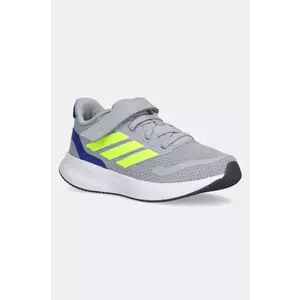 adidas sneakers pentru copii RUNFALCON 5 culoarea gri, JP5148 imagine