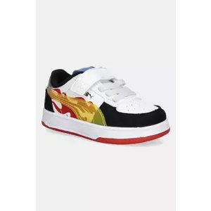 Puma sneakers pentru copii Caven 2.0 Hot Wheels AC+ culoarea alb, 401406 imagine