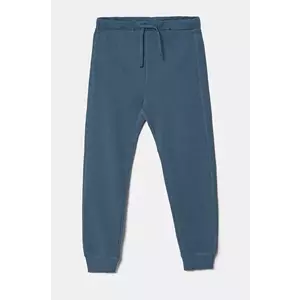 United Colors of Benetton pantaloni de trening din bumbac pentru copii uni, 3J68CF058 imagine