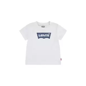 Levi's tricou copii MY FIRST BATWING TEE culoarea alb, cu imprimeu, 6EM318 imagine