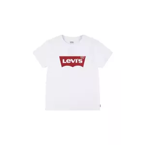 Levi's tricou de bumbac pentru copii BATWING TEE culoarea alb, 4EK825 imagine