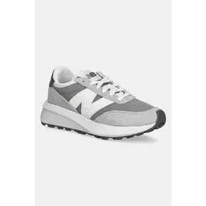 New Balance sneakers 370 culoarea gri, U370AH imagine