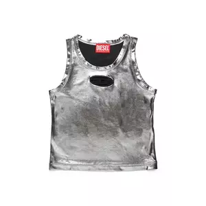 Diesel top copii TLYNYS T-SHIRT culoarea argintiu, J02178 imagine