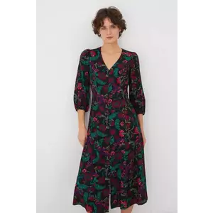 Medicine rochie midi, evazati imagine