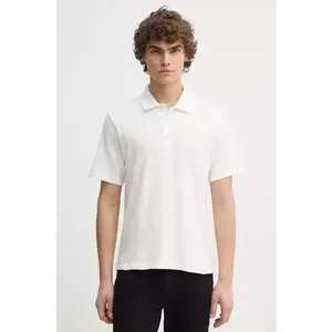 Rag & Bone polo de bumbac culoarea alb, neted, MBC23FT012CA12 imagine