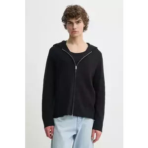 Samsoe Samsoe cardigan SANIKLAS barbati, culoarea negru, M25100001 imagine