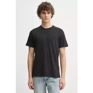 Rag & Bone tricou din bumbac barbati, culoarea negru, neted, M000T096G imagine