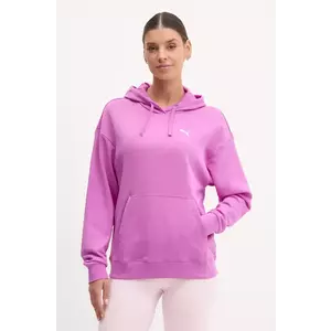 Puma bluza femei, cu glugă, neted, 682387 imagine