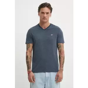 Tommy Jeans tricou barbati, neted, DM0DM20364 imagine