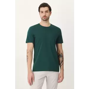 Medicine tricou barbati, culoarea verde, neted imagine