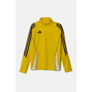 adidas Performance bluză pentru copii culoarea galben, cu imprimeu, IR9365 imagine