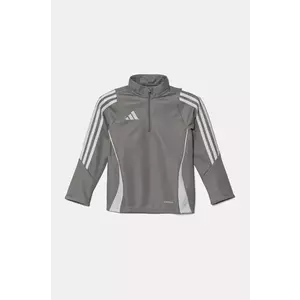 adidas Performance bluză pentru copii culoarea gri, cu imprimeu, IR9363 imagine