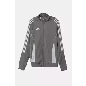 adidas Performance bluză pentru copii culoarea gri, cu imprimeu, IR9508 imagine