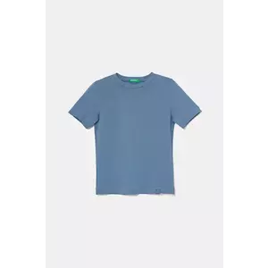 United Colors of Benetton tricou de bumbac pentru copii neted, 3I1XC109W imagine