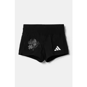 adidas pantaloni scurti copii culoarea negru, cu imprimeu, JI6099 imagine