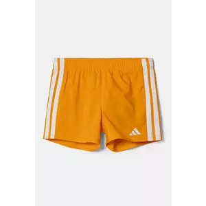 adidas Performance pantaloni scurti de baie copii culoarea portocaliu, JD8014 imagine