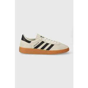 adidas Originals sneakers din piele întoarsă HANDBALL SPEZIAL culoarea bej imagine