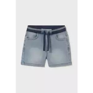 Pantaloni jogger de denim cu snururi imagine