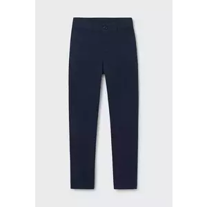 Mayoral pantaloni copii culoarea albastru marin, neted, 530 imagine