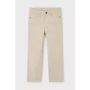 Mayoral pantaloni copii slim fit basic culoarea bej, neted, 509 imagine