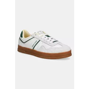 Tommy Jeans sneakers THE GREENWICH MIX MEDIA culoarea alb, EN0EN02730 imagine