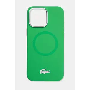 Lacoste etui pentru telefon iPhone 16 Pro Max 6.9 culoarea verde, LCHMP16XSMAN imagine