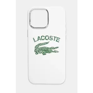 Lacoste Husa pentru telefon iPhone 16 Pro Max 6.9 culoarea alb, LCHMP16XUCRH imagine