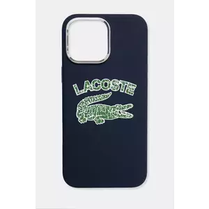 Lacoste Husa pentru telefon iPhone 16 Pro Max 6.9 culoarea albastru marin, LCHMP16XUCRV imagine