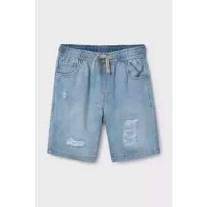 Mayoral pantaloni scurti din denim pentru copii talie reglabila, 6210 imagine