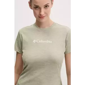 Columbia tricou sport Columbia Move culoarea verde, 2103691 imagine