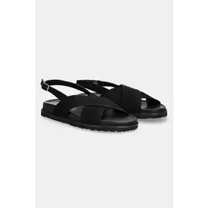 Answear Lab sneakers din piele intoarsă culoarea negru imagine