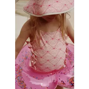 Konges Sløjd costum de baie dintr-o bucată pentru copii EDITH SWIMSUIT GRS culoarea roz, KS102686 imagine