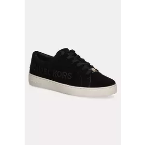 MICHAEL Michael Kors sneakers din piele intoarsă Keaton culoarea negru, 43R5KEFS1S.001 imagine