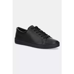 MICHAEL Michael Kors sneakers din piele Keaton culoarea negru, 43F4KTFS1L.003 imagine